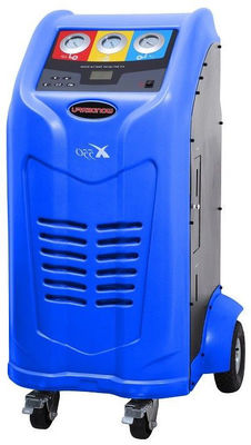 kwaliteit  Blue Large Refrigerant Recovery Machine X550 Fan And Condensor Fabriek